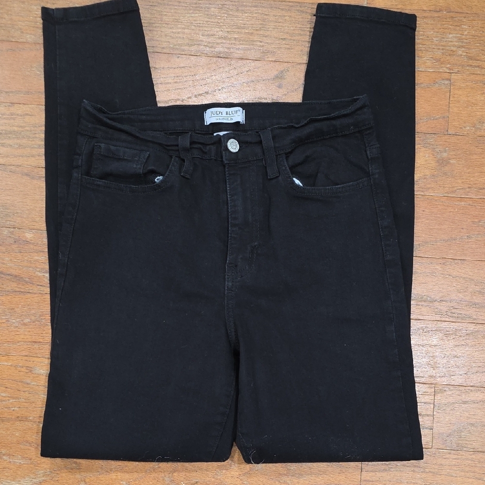 Judy Blue Women's Classic Black Skinny Jeans